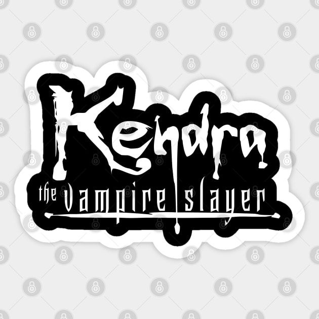 Kendra The Vampire Slayer Sticker by Lor